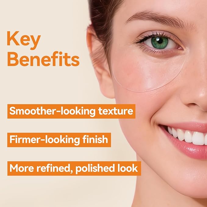 Pulse Energy Retinol Under Eye Patches (28 Pairs), Bakuchiol, Peptides & Vitamin A Hydrogel Eye Mask for All Skin Types, including Sensitive Skin - Smooth Fine Lines & Wrinkles, Firming Lift