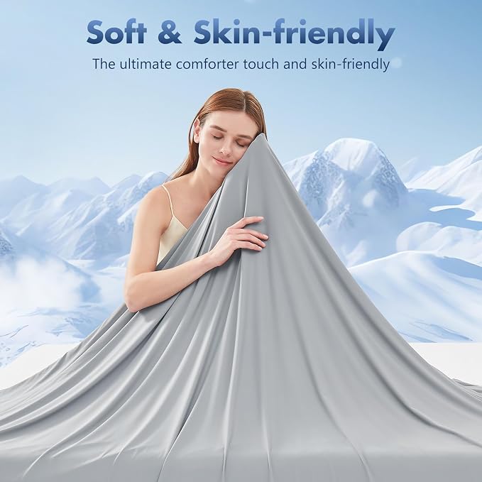 Cooling Blanket Throw - Arc-Chill Q-Max >0.5 Cool Summer Blanket for Hot Sleepers - Double Design Lightweight Blanket Absorbs Heat to Keep Cool on Warm Nights(50"x70") Dark Grey