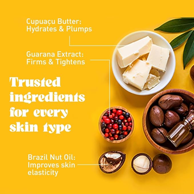 NATURE WELL Cheeky Firming Body Oil, Luxuriously Glowy & Fast-Absorbing Formula Designed to Nourish, Firm, & Visibly Smooth Skin, Scented with Pistachio, Almond, Coconut, & Salted Caramel, 3.4 Oz