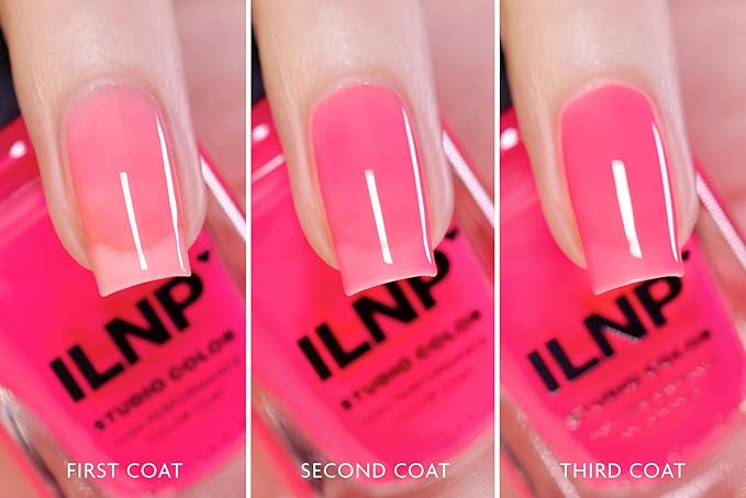 ILNP Sorbet - Juicy Pink Jelly Studio Color Nail Polish