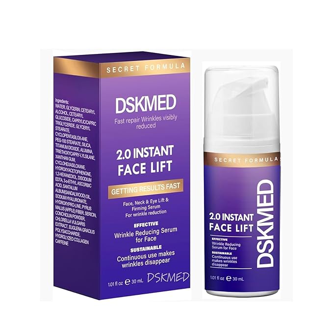 Under Eye Bags and Wrinkles 2.0 - Instant Face Lift Cream,Remove Dark Circles, Bags Under Eyes, Fine Lines, Wrinkles and Neck Lines,Firming Delicate Skin