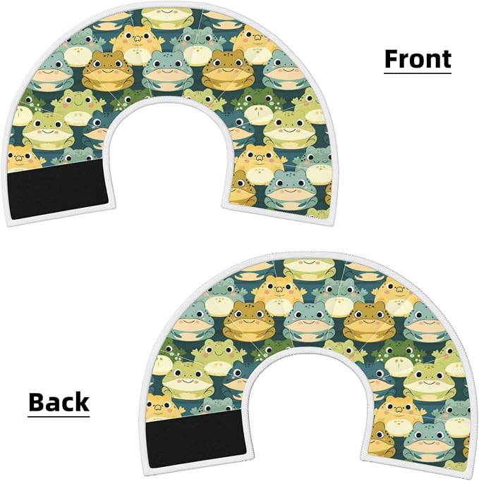 Cute Cartoon Smart Frog for Adjustable Cat Cone Collar