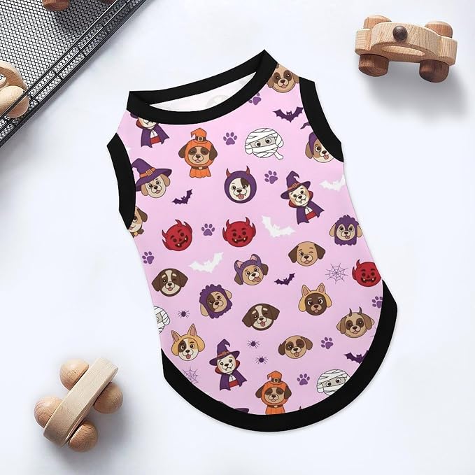 Halloween Pet Vest Cosplay Dog Pet Shirts X-Small | paws bat Dog Shirt Vest cute pet Sleeveless Vests Ice Silk Dog T-Shirts holiday Dog Clothes Halloween Canine Wear