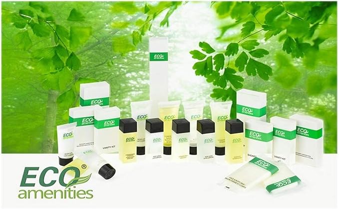 ECO amenities Travel Toothbrush & Toothpaste Kit - Individually Wrapped Disposable Toothbrushes - Peppermint Travel Toothpaste Tubes - Bulk Hotel Dental Kit - Pack of 1, Peppermint