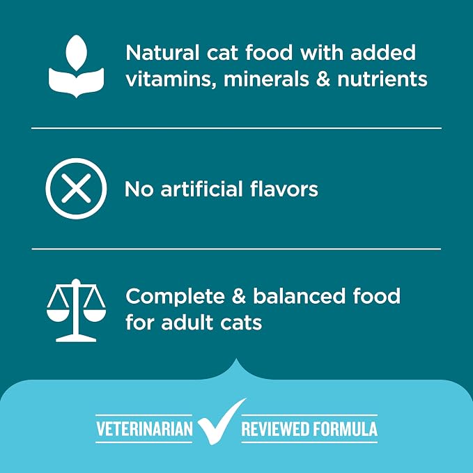 Nutrish Dry Cat Food, Salmon & Brown Rice Recipe, 5 lb. Bag (Rachael Ray) | Suitable for Cats of All Life Stages, No Artificial Flavors, Nature Food with Added Vitamins, Minerals & Nutrients