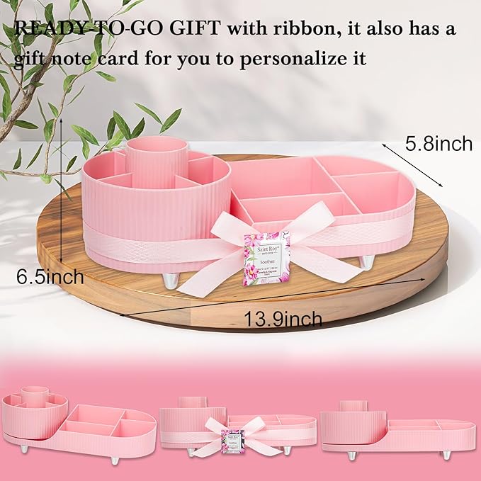 27 Pcs Spa Day Gifts Basket for Women, Camellia & magnolia Bath and Body Gift, Facial Skin Care Set, Self Care Pampering Kit, Face Serum, Lip Care, Home Spa, Birthday, Mother Day, Bridal Shower