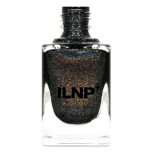 ILNP Missed Calls - Black Holographic Nail Polish