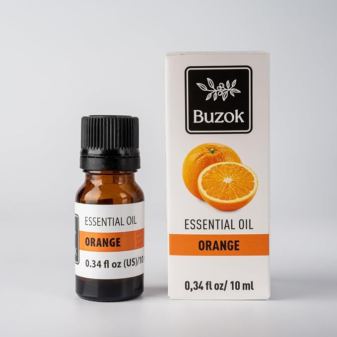 Orange Essential Oil – Sweet Orange Aroma Oil for Diffusers, Aromatherapy & Home Fragrance – Bright Citrus Scent – 0.34 fl oz (10 ml)