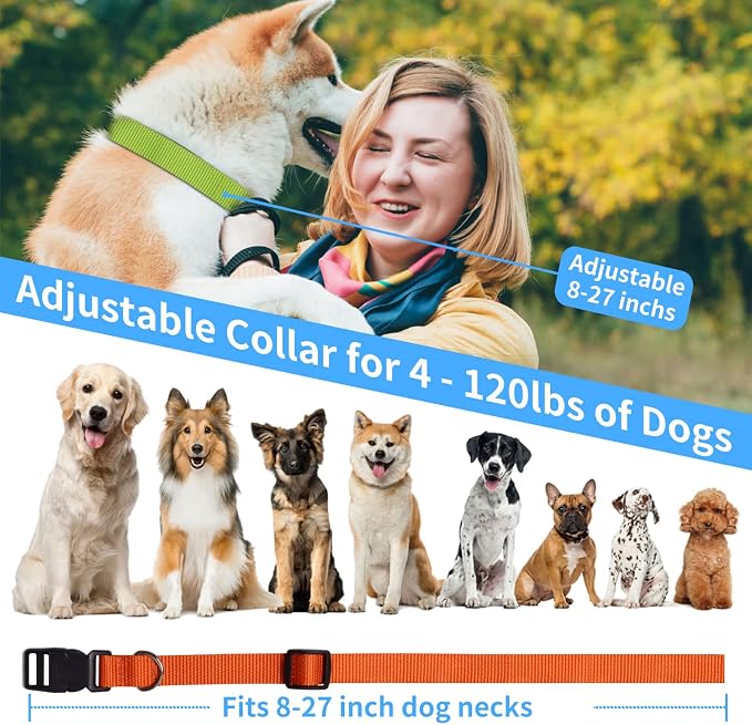 Replacement Remote for PD526-TIO Dog Training Collar, Shock Collar with Auto Bark Mode, Only Remote