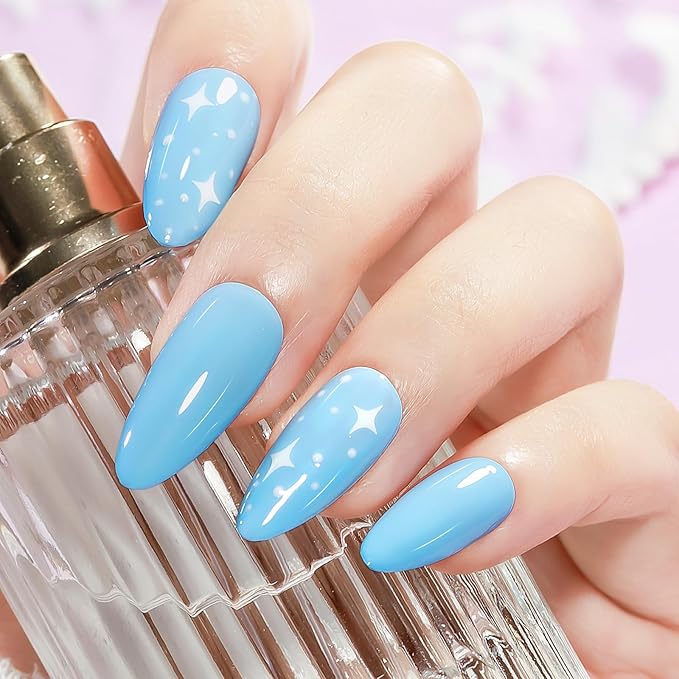 Pastel Nail Polish Set Non Gel, Quick Dry Macaron Nail Polish Spring Summer Candy Sweet Easter Color Air Fast Drying Fingernail Lacquer Manicure DIY Salon