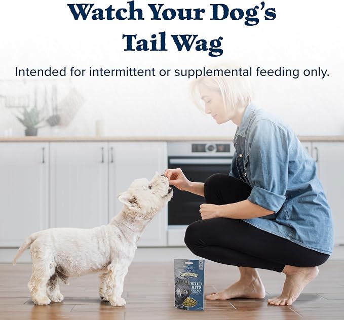 Blue Buffalo Wilderness Wild Bits Chicken Soft & Chewy Dog Treats, 10 oz | Real Chicken #1 Ingredient, High Protein & Grain-Free, Bite-Sized Training Treats Made with Natural Ingredients