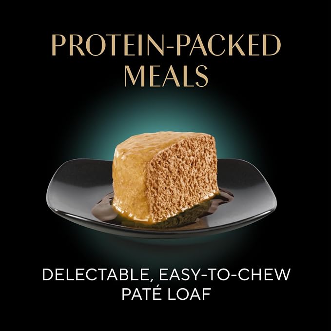 Sheba Perfect Portions Pate Wet Cat Food, Multipack, 2.6 oz, 36 ct | Grain-free, made in USA, Chicken, Beef, Whitefish & Tuna, 72 servings, no by-products, no artificial flavors, twin-pack trays