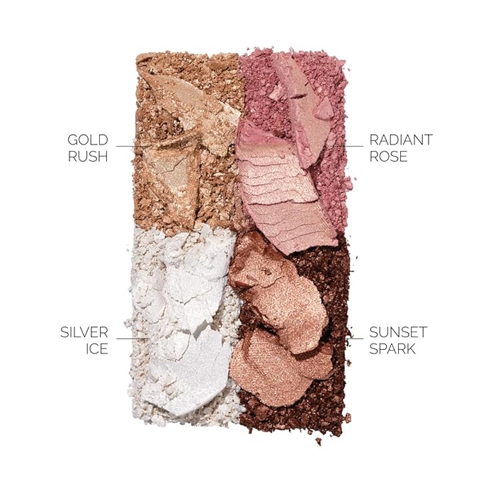 OFIR Pivot Powder | Multi-Use Glow Hydrating Highlight Blush Face Powder | Vegan Formula, Lightweight Buildable Texture | Crease-Free Compact Blush Highlighter | Radiant Rose - Rosy Pink | 0.24 OZ