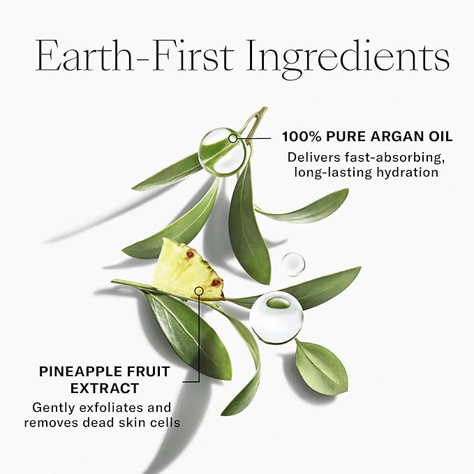 Josie Maran Argan Milk Body Serum - Nourishing Body Milk Enriched with Argan Oil to Deeply Hydrate Skin - Enriched with Pineapple Enzymes to Gently Exfoliate - Dream Cream (20 Fl Oz)