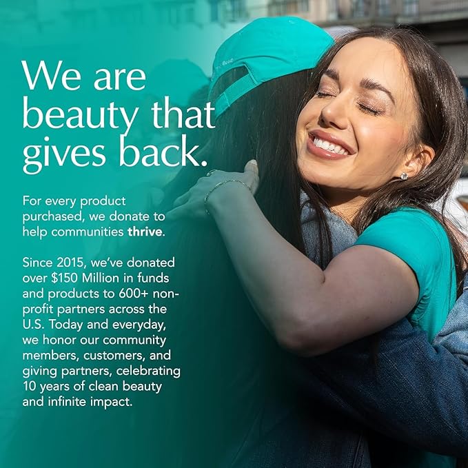 Thrive Causemetics Liquid Lash Extensions Mascara 3 Pack, Tubing Thrive Mascara Lengthening, Volumizing & Curling, Smudge Proof, No Clumping or Flaking, Vegan & Cruelty Free, Crystal (Brown Black)