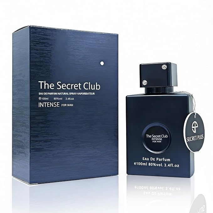 AFLUXE Verse Adonis & The Secret Club Intense Combo Men Cologne 3.4 Fl. Oz Men's Perfume Bold Combination of Woody & Floral Scents Eau De Parfum for Men Lasts All Day Best Gift
