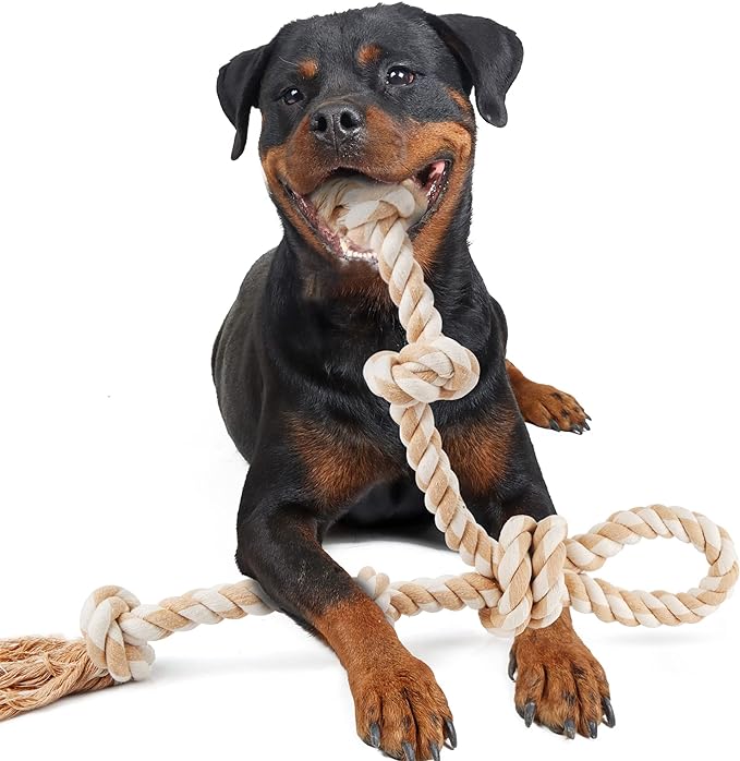 Fida Dog Rope Toys for Large Dogs, Tough Tug of War Dog Toys