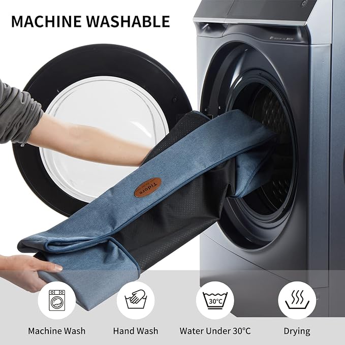 Tidore Orthopedic Dog Beds for Small Dogs, Durable Egg Crate Foam Sofa Dog Bed with Washable Removable Cover, Waterproof Lining, Pet Bed for Medium Dogs, Navy
