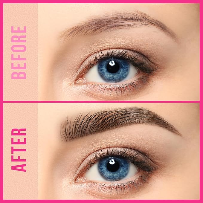 iMethod Curved Eyebrow Pen - 2-in-1 Dual-Ended Eyebrow Pencil with Curved Tip and Precise Brush-Tip, Microblading Pen for Natural Brows, Dark Brown