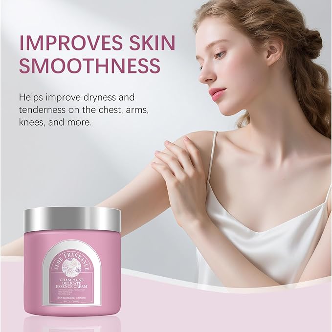Champagne Lift Body Creme, Lift Firming Hydrating Cream Deep Moisturise Dry Skin Arms & Legs. (Aloe Fragrance)