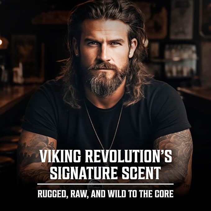 Viking Revolution Palo Santo Cologne for Men - Eau de Parfum - With notes of Palo Santo, Wild Pine, Bergamot, Incense, White Sage, Cedarwood, and Raw Resin - Gifts for Men 3.4 Fl Oz