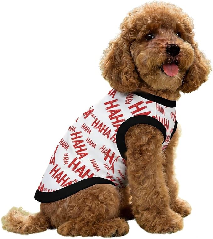Halloween Pet Vest Bloody Letter Pet Shirts X-Small | horror blood Dog Shirt Vest cute pet Sleeveless Vests Ice Silk Dog T-Shirts holiday Dog Clothes Halloween Canine Wear