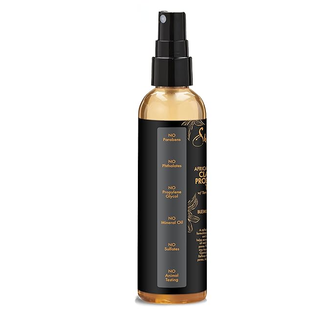 SheaMoisture Clarifying Toner for Problem Skin African Black Soap with Tea Tree Oil 4.4 oz