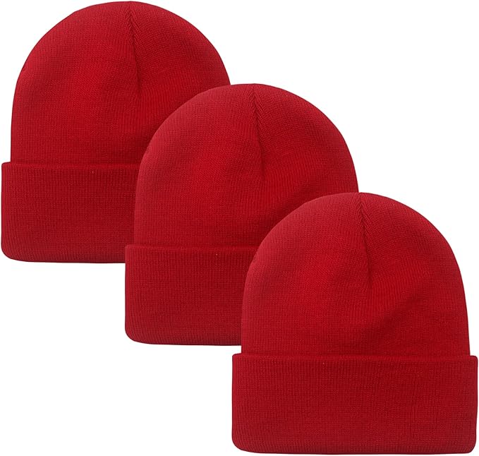 PFFY Unisex Beanie Hats for Men Women Knit Winter Beanies