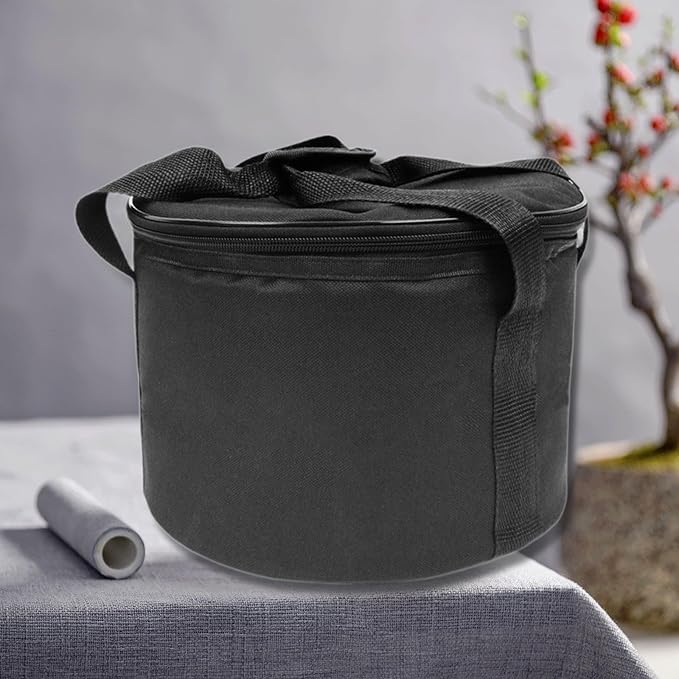 DuskHaven Carrying Bag Storage Case Portable Padded Liner Oxford Dedicated Mallet Pocket Suitable for Meditation Yoga Practice Camping