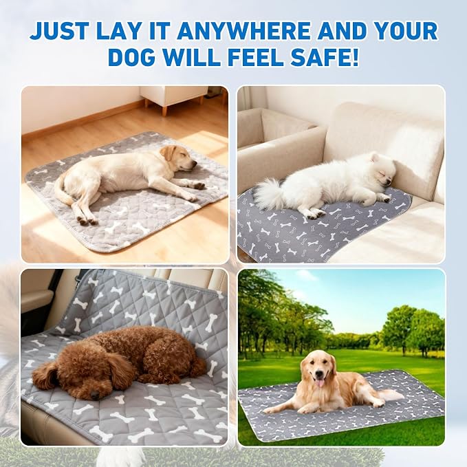 Puppy Pads with Pheromones,Washable Puppy Pee Pads for Dogs,Reusable Puppy Pads Washable for Dogs & Cats,Washable,Durable Leak-Proof & Anti-Slip Pet Training Pads for Home & Trave