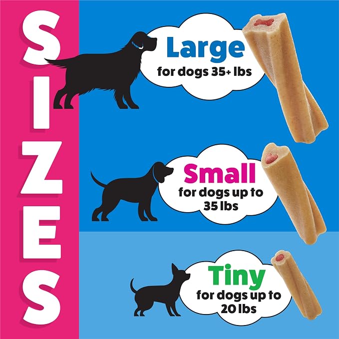 Purina Busy Bone Adult Toy Breed Dog Chew Bone Treats, Tiny - 30 ct. Pouch