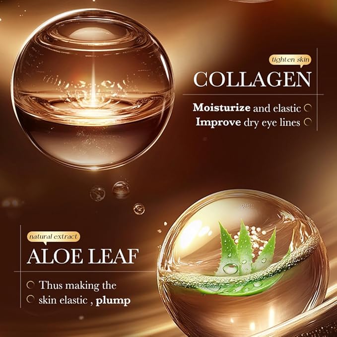 Under Eye Patches (40 Pairs), Under Eye Mask Pads for Puffy Eyes,Dark Circles,Bags & Wrinkles with Collagen & Hyaluronic Acid,Revitalises & Refreshes Skin,Eye Skin Care Gift Set for Men & Women