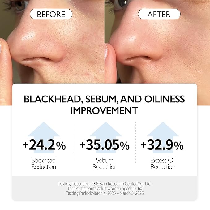 VIDIVICI Clear Pore Control Deep Cleansing Oil 10.14 fl.oz | Makeup remover with blackhead care, Korean facial cleanser for oily skin, Sebum control with Bamboo Charcoal Powder, Korean skin care