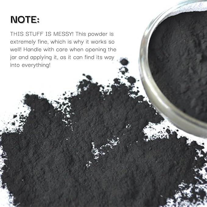 Activated Hardwood Charcoal Powder by Schizandu Vegan 100% | Supports Skin, Body, Teeth Whitening 3-Packs