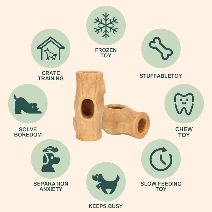 3‑in‑1 Frozen Treat Dog Toy,Tough Interactive Dog Toy