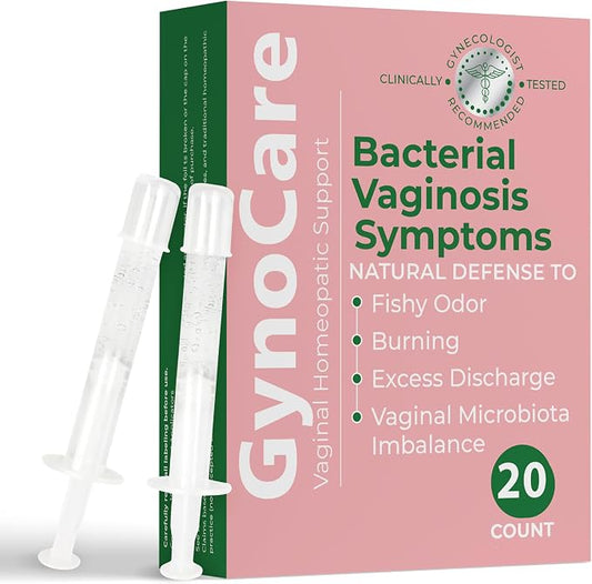 Bacterial Vaginosis Symptoms Relief | BV For Women | Natural Homeopathic Vaginal Ointment for Odor, Itching, BV, and Vaginal Microbiota Imbalance | 20 Pre Filled Applicators