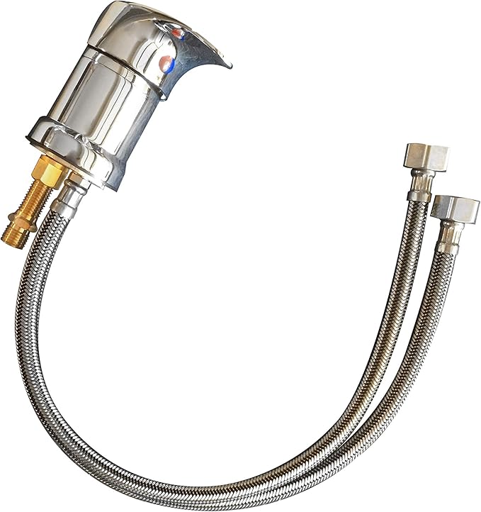 Salon Shampoo Bowl Hot and Cold Faucet Handle Spa Quality by eMarkBeauty TLC-1164NR