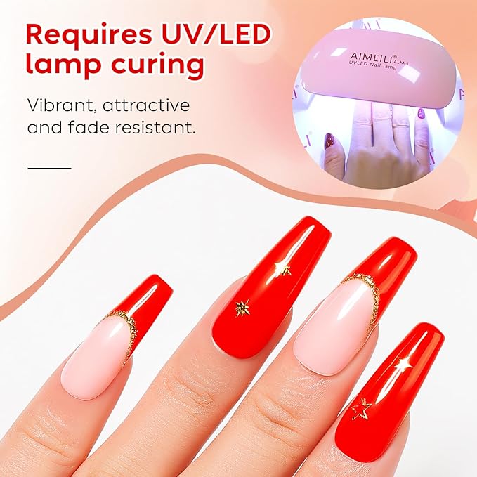 AIMEILI Nude Pink Gel Nail Polish Set 12pcs, Hema Free, Cruelty Free, Vegan, Soak Off U V LED Nail Art Manicure Salon DIY for Women - Kit 32