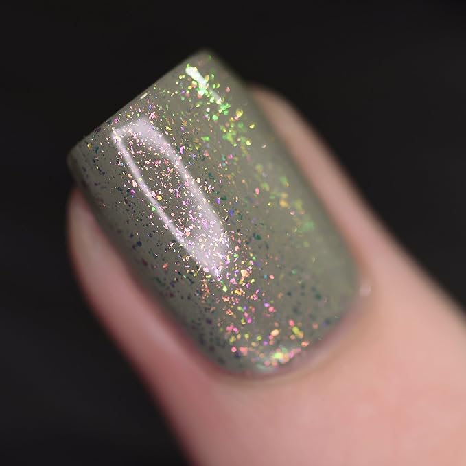 ILNP Head Start - Gold, Yellow, Green, Blue Iridescent Topper Nail Polish