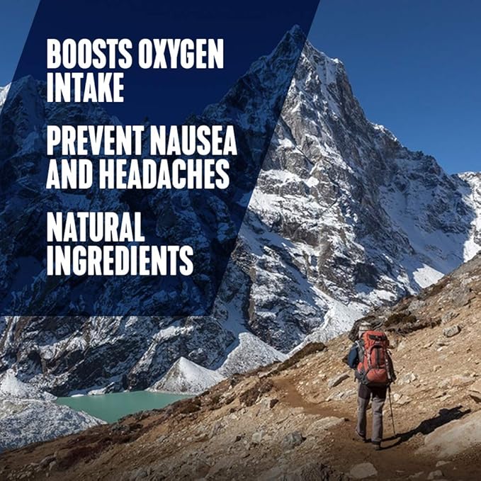 OxyBoost Complex. Altitude Formula for Acclimation to Ski or Mountain Trips with Vitamin C, Alpha Lipoic Acid (60 Servings)…