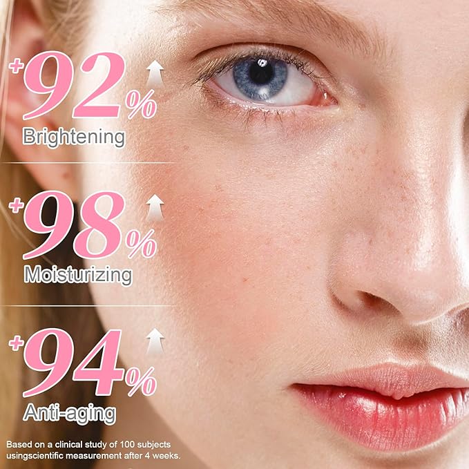 5% Caffeine Eye Serum,Hyaluronic Acid & Niacinamide, Under Eye Cream for Dark Circles, Anti Aging 360° Massage Rollerball - Reduce Puffiness, Wrinkles & Fine Lines, 0.5 fl. oz (Scented)