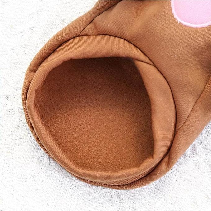 Dog Hoodie Warm Autumn Winter Pet Sweatshirt (Brown Mouse Shape,XL) | Cute styling Pet Clothing Coat For 2-25 Lbs Small Medium Dog Cat French Bulldog Chihuahua Pug Boston Terrier Poodle Dachshund