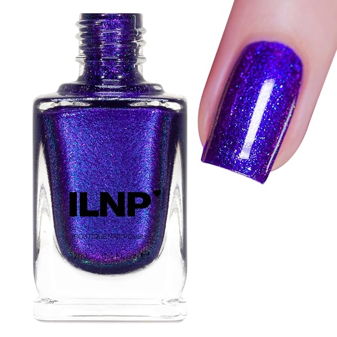 ILNP Last Call - Rich Blue-Violet Shimmer Nail Polish
