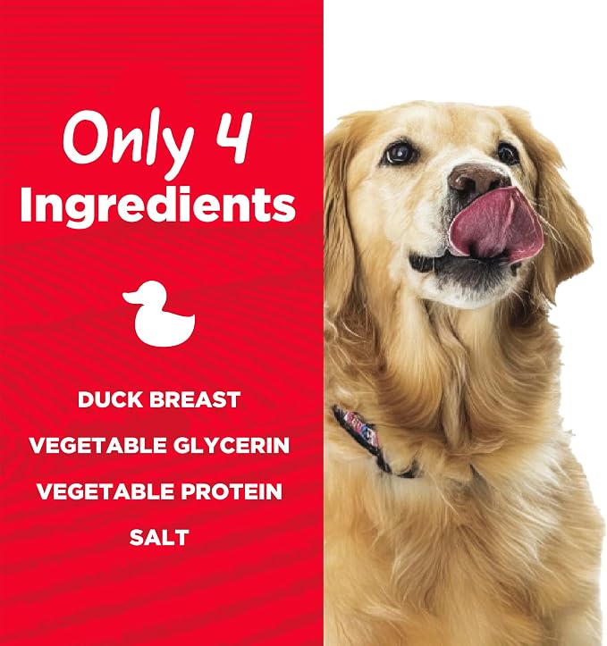 Country Kitchen Duck Jerky Tender Dog Treats, High Protein, 16 oz | Quality Ingredients Made with Real Duck, Low Fat, No Artificial Colors