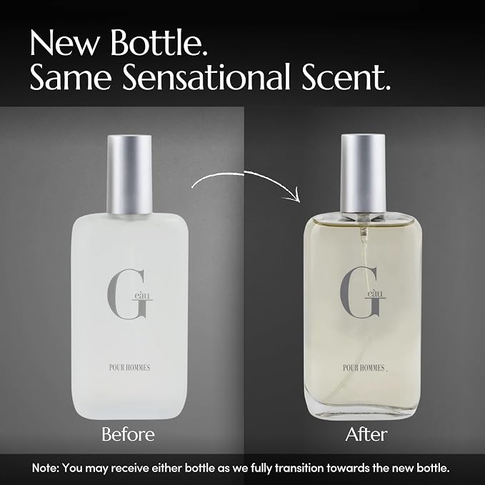 PB ParfumsBelcam G eàu Eau de Toilette Perfume Spray for Men - 3.4 Fl Oz Affordable Long Lasting Cologne, Modern Masculine Scent with Woody Citrus Fragrance Made with Premium Oils for All Day Use