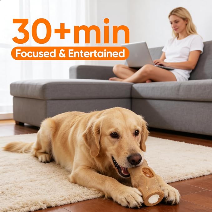 2-Pack Indestructible Chew Toys for Aggressive Chewers