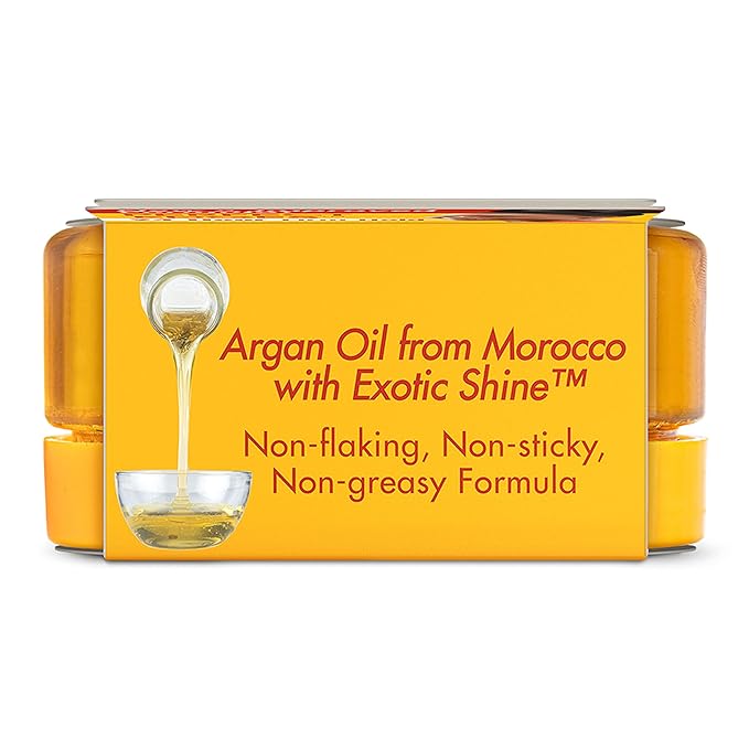 Creme of Nature with Argan Oil from Morocco Perfect Edges, 24 Hour Extra Hold with Moisture & Exotic Shine, 2.25 Ounce (Pack of 2)