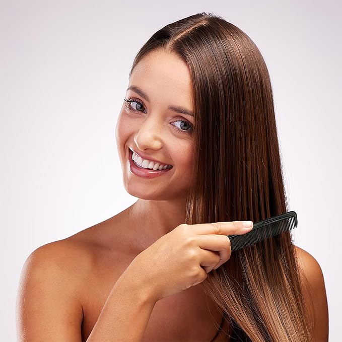 300 Pieces Black Hair Combs, Pocket Hair Combs Fine Dressing Comb for Women and Men
