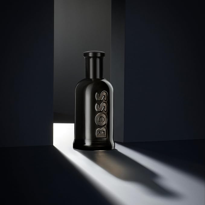 Hugo Boss Bottled Parfum – Woody Ambery Men's Cologne – With Notes of Leather, Orris & Wood – Long Lasting Fragrance