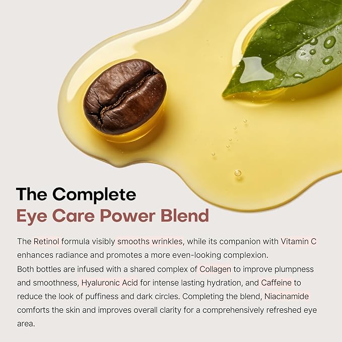 dewyhour Collagen Firming Hydrogel Patches With Retinol & Vitamin C- Under Eye Patches for Puffy Eyes & Dark Circles, Moisturizing Eye Mask with Caffeine & Hyaluronic Acid, Gentle Korean Skincare